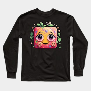 Happy Emoji Long Sleeve T-Shirt